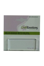 Craft Emotions CraftEmotions blok voor clearstempel 74x31mm - 8mm