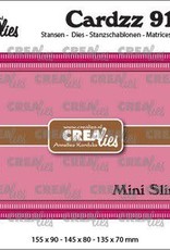 Crealies Crealies Cardzz no 91 Mini Slimline K CLCZ91 158x90mm