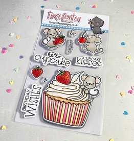 Time for Tea Designs Time For Tea Designs Hello Cupcake Clear Stamps
