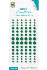 Nellie's Choice Nellie's Choice Enamel Dots Green ENDOT006