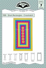 Karen Burniston Karen Burniston Short Rectangles Crosshatch  1199