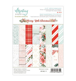 Mintay Papers Mintay Papers Merry Little Christmas Add ons paper pad 15.2 x 20.3 cm
