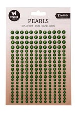 Studio Light Studio Light Donker Groen pearls Essentials nr.18 SL-ES-PEARL18 105x160mm