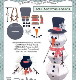 Karen Burniston PREORDER Karen Burniston  Snowman add ons 1213