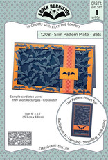 Karen Burniston Karen Burniston  Slim Pattern Plate Bats 1208