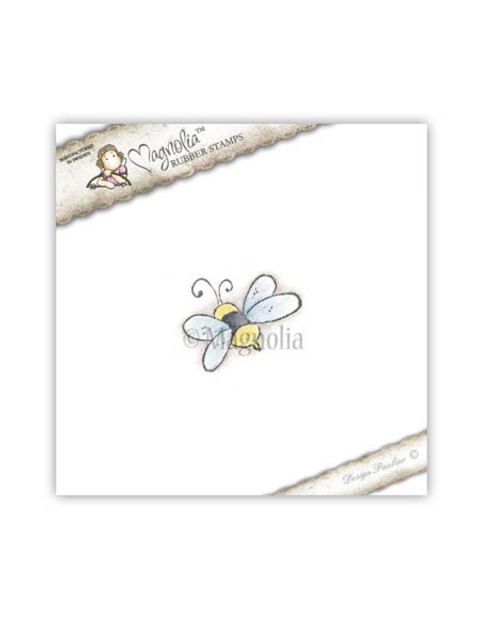 Magnolia Stamps Magnolia Bumble Bee  (mounted rubberstamp)