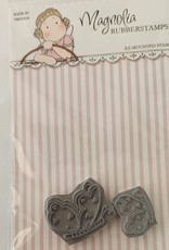 Magnolia Stamps Magnolia Butterfllies small    (mounted rubberstamp) 57