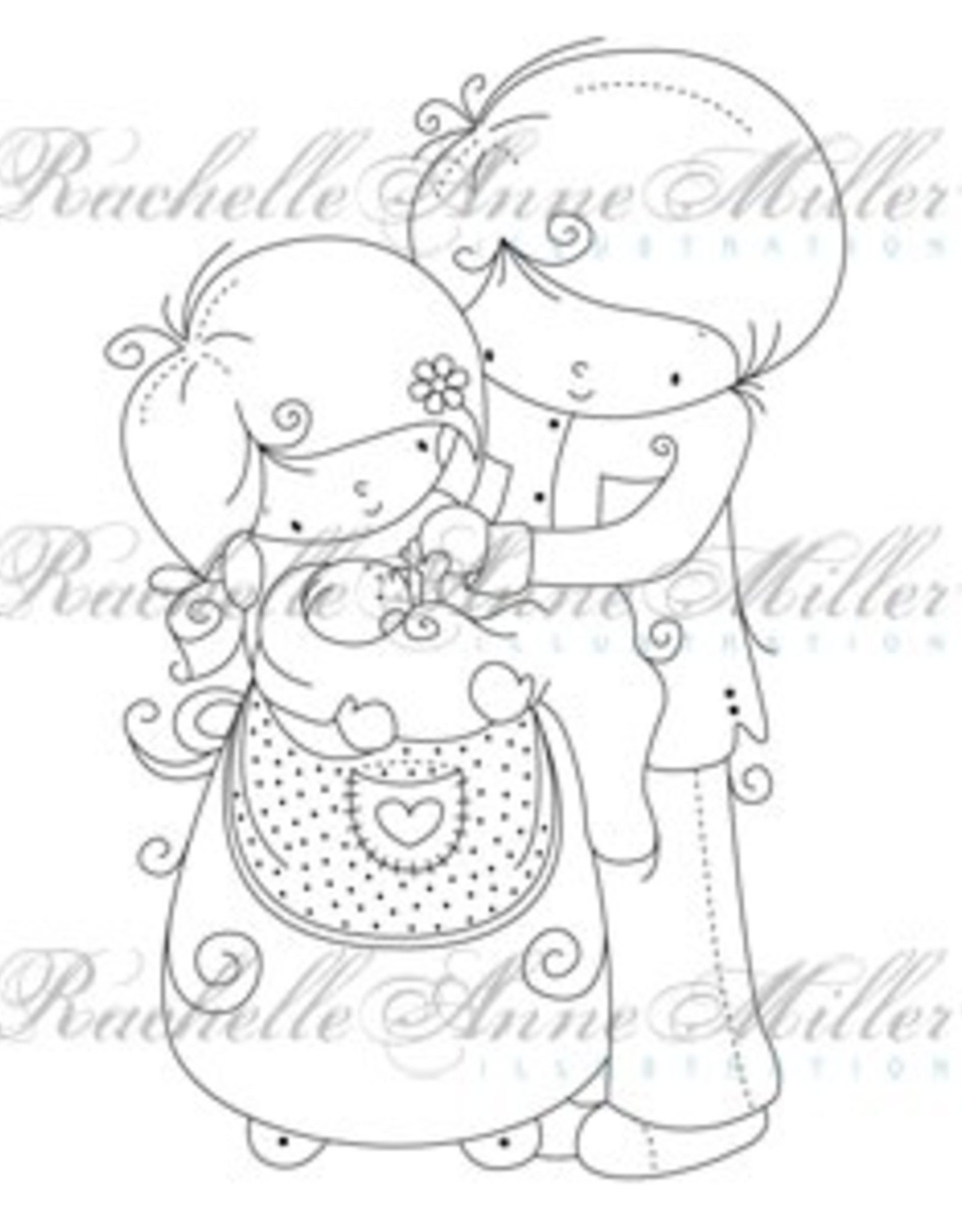 Stampavie Stampavie Rachelle An Miller clearstamps Bundle of Joy SAV-RM49