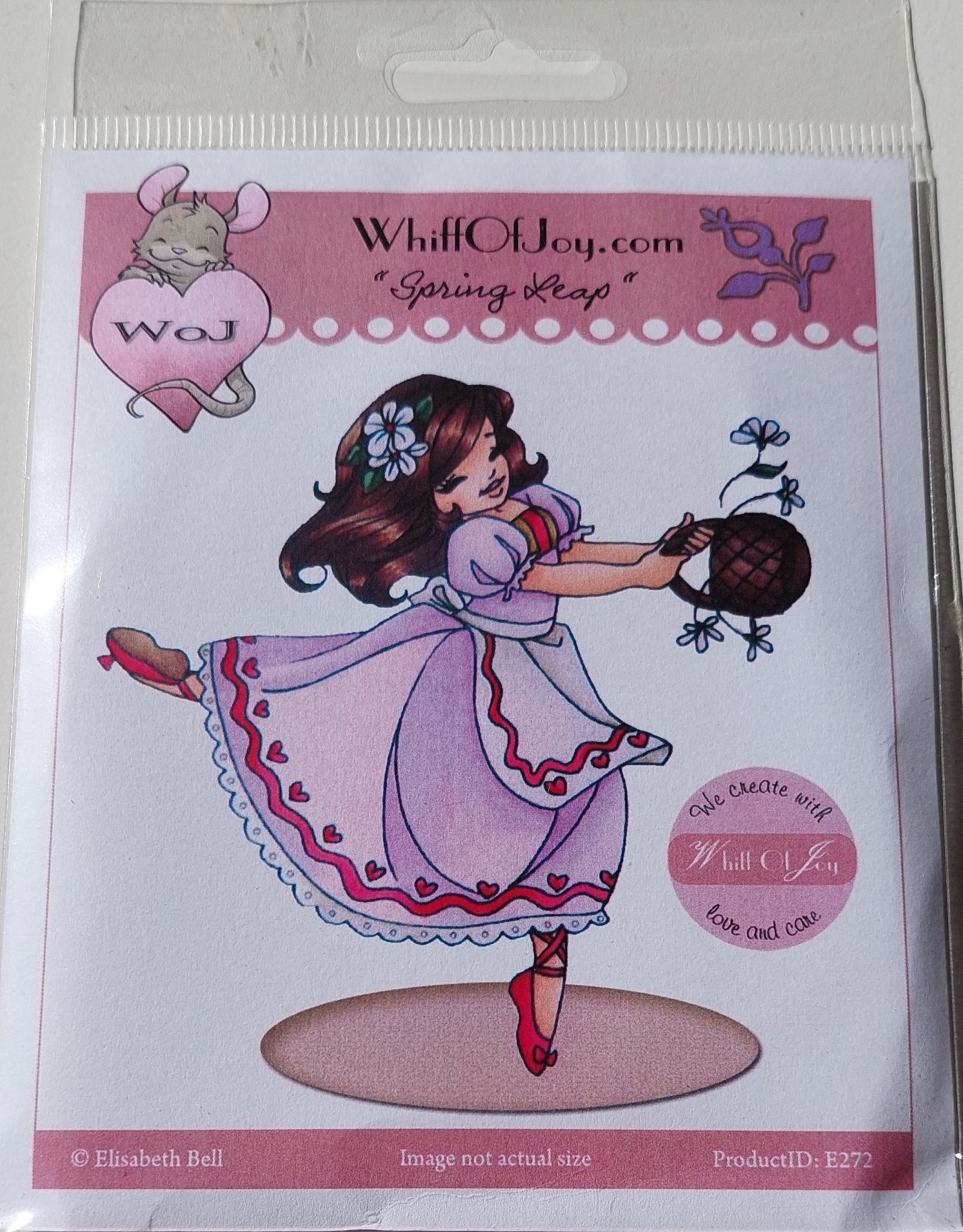 Whiff of Joy Whiff of Joy Spring Leap W12 rubberstamp unmounted