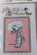 Belles 'n Whistless stamps Belles 'n Wisstles mounted Rubberstamp Sunshine & Apples B05