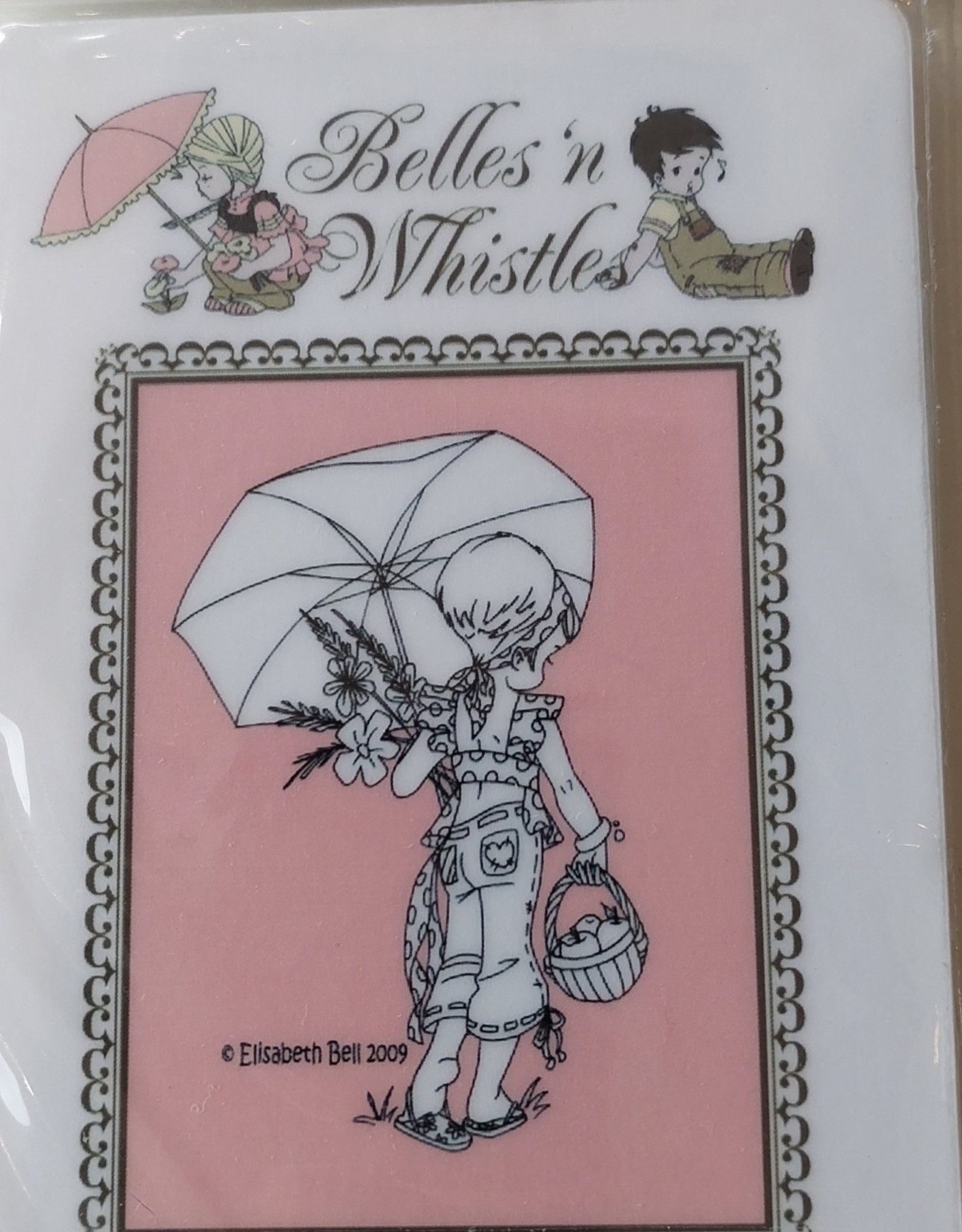 Belles 'n Whistless stamps Belles 'n Wisstles mounted Rubberstamp Sunshine & Apples B05