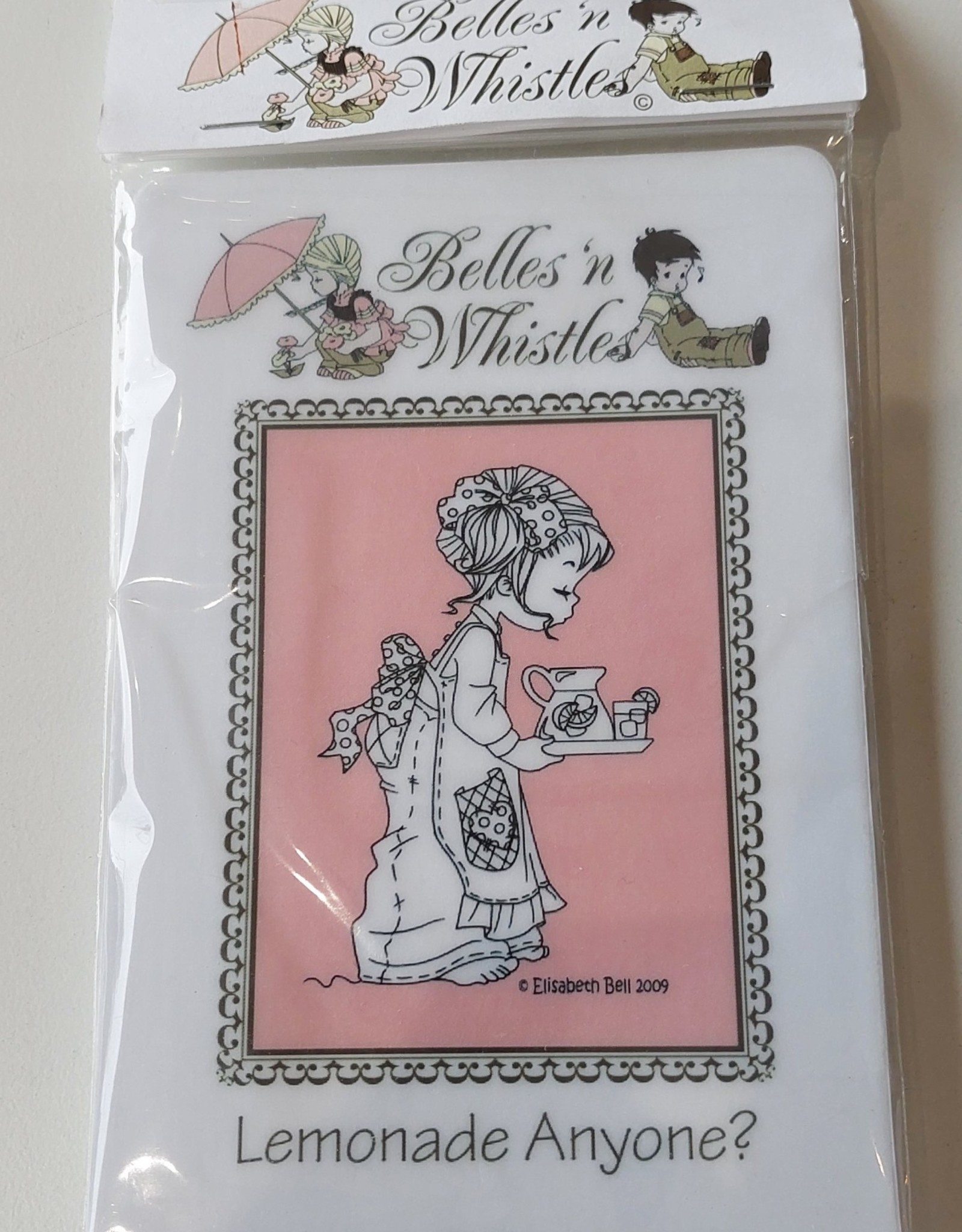 Belles 'n Whistless stamps Belles 'n Wisstles mounted Rubberstamp Lemonade Anyone? B11