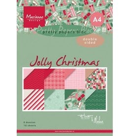 Marianne Design Marianne D Paper pad Jolly Christmas PB7065 A4