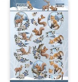 Amy Design 3D Cutting Sheet - Amy Design - Whispers of Winter - Forest Animals