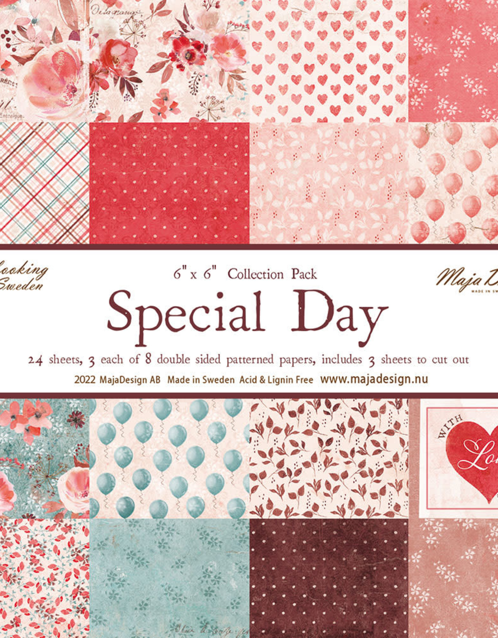 Maja Design Maja Design Special Day  collection pack  6 x 6