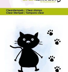 Craft Emotions CraftEmotions clearstamps 6x7cm - Kitty & paws