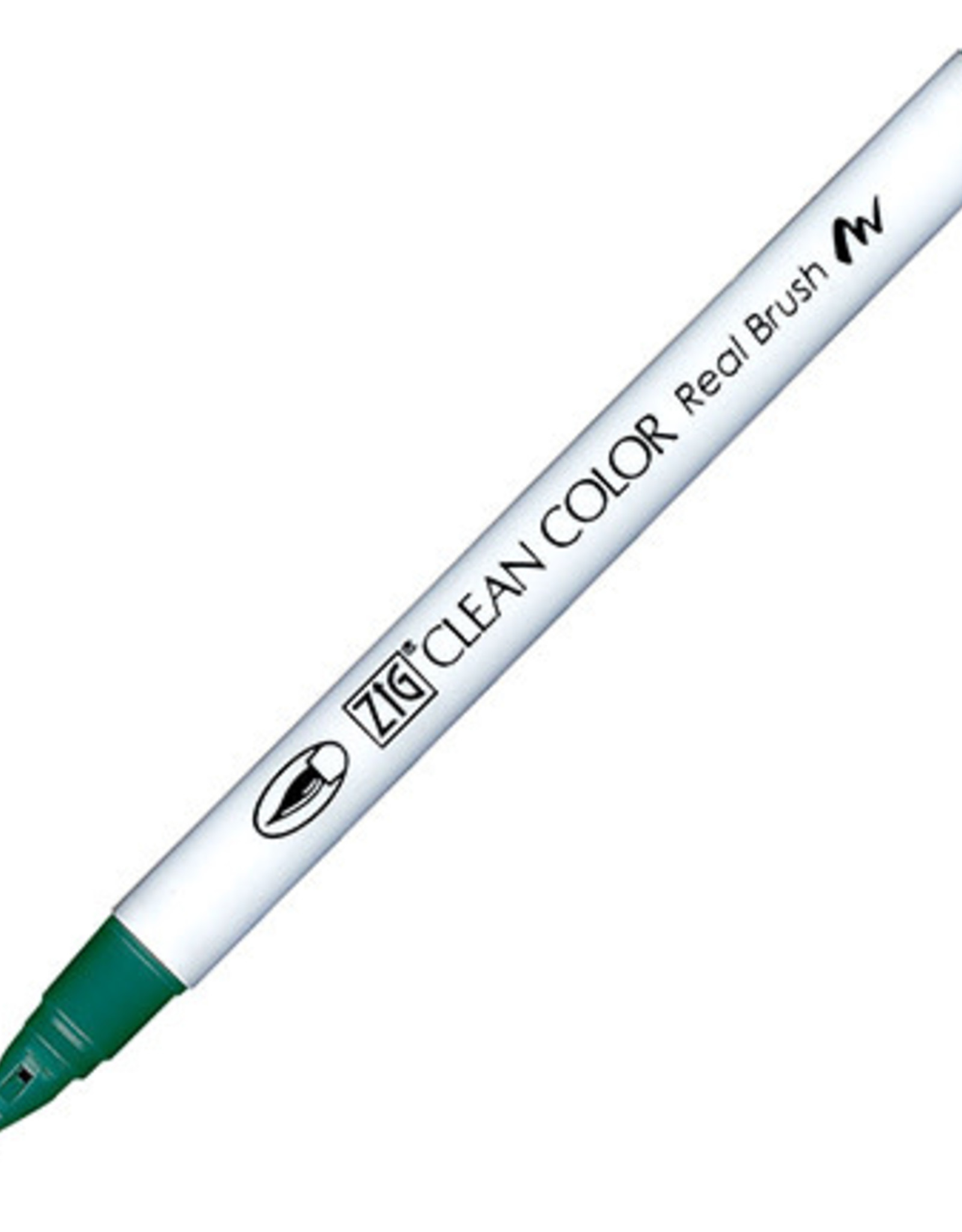 Kuretake Zig Clean Color real Brush Billiard Green 418