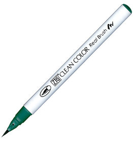 Kuretake Zig Clean Color real Brush Billiard Green 418