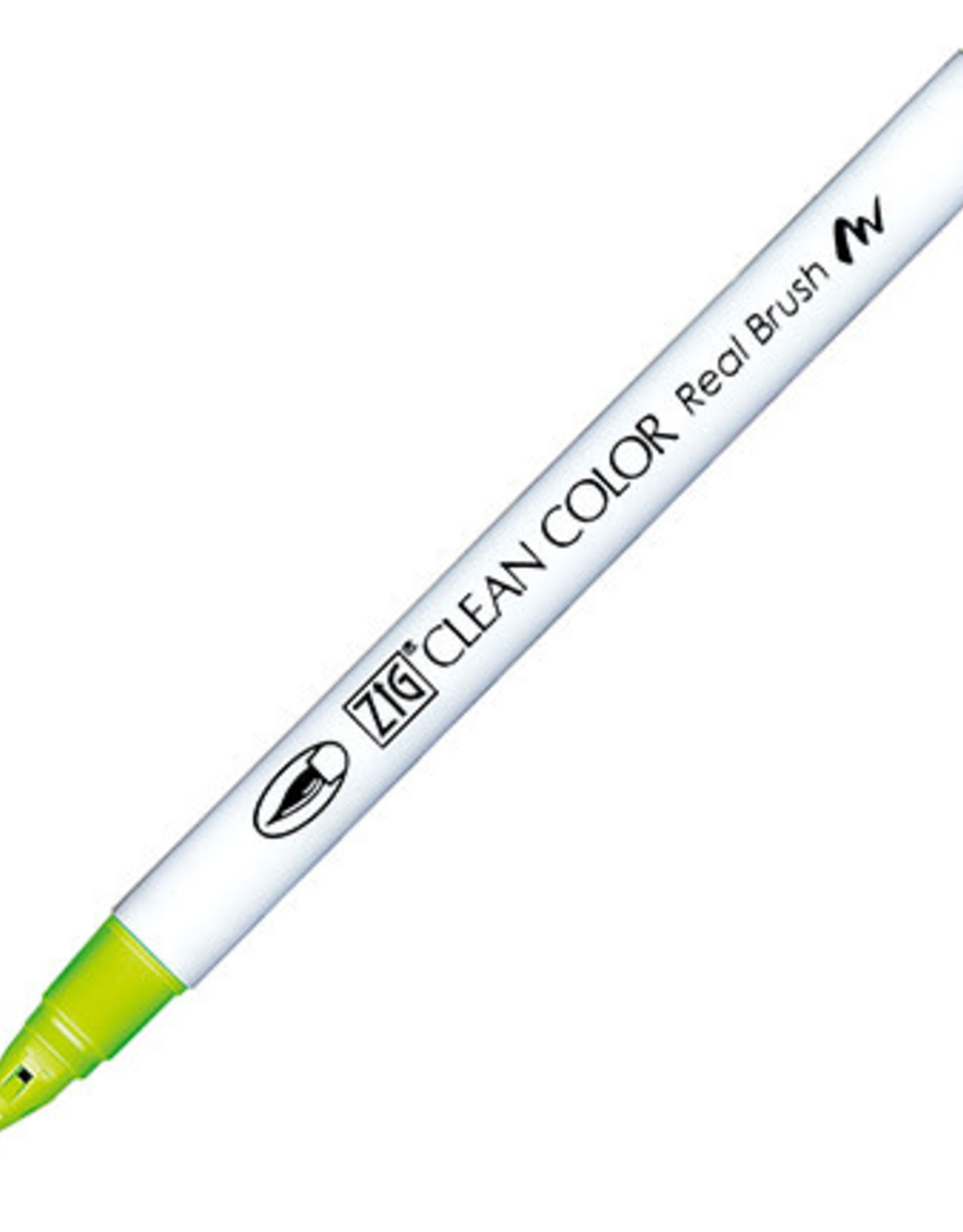 Zig Zig Clean Color real Brush Leaf  Green 410