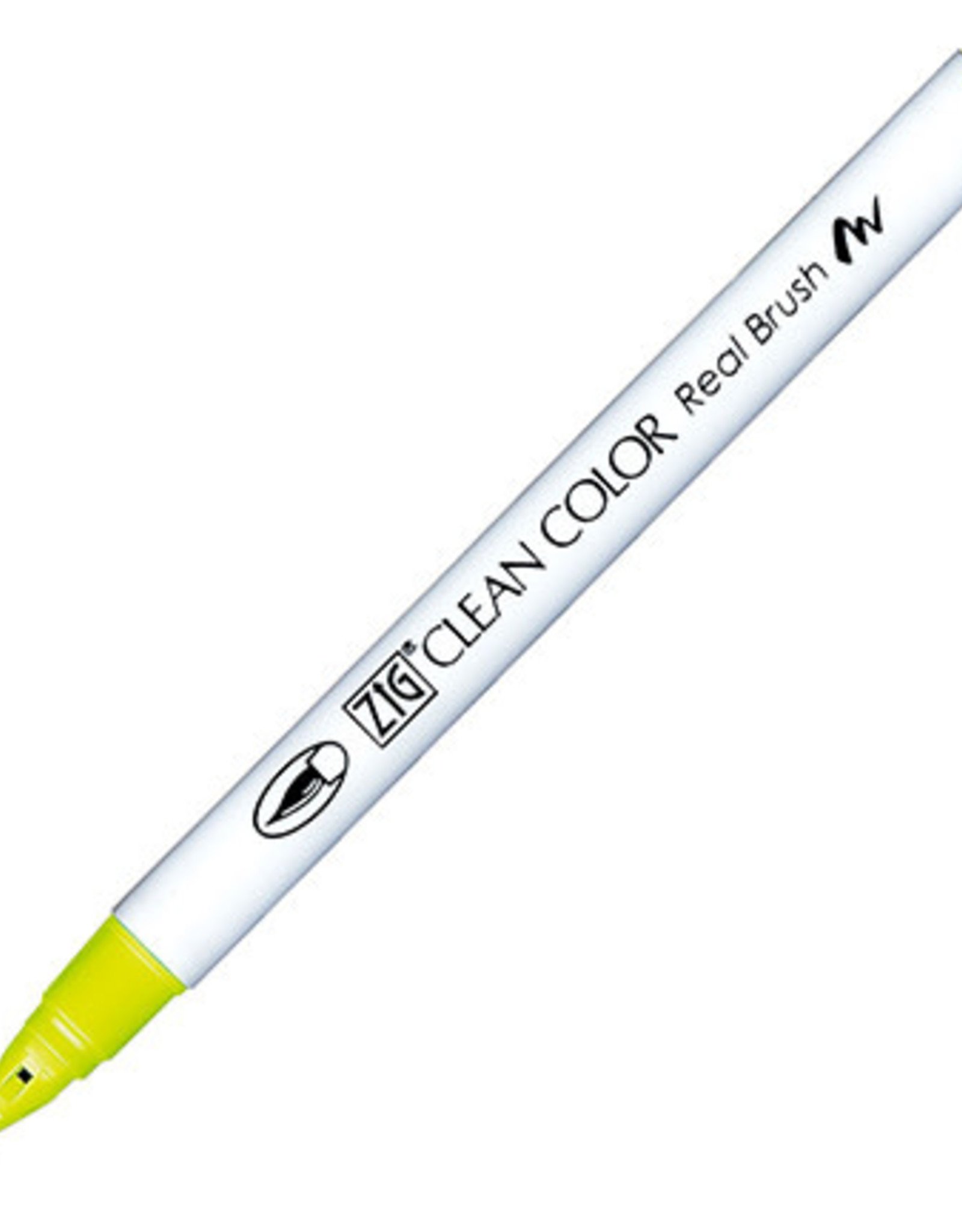 Zig Zig Clean Color real Brush Apple  Green 408