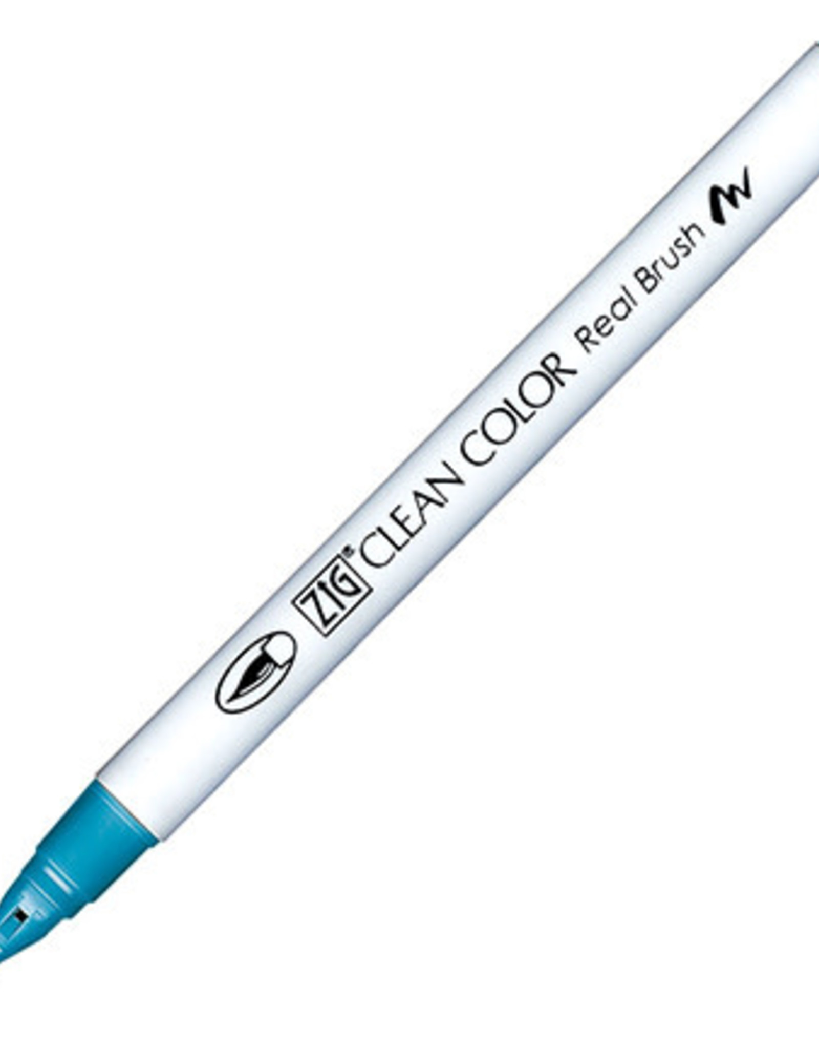 Kuretake Zig Clean Color real Brush Duck Blue  318