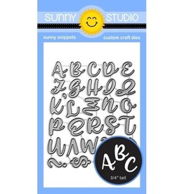 Sunny Studio Sunny Studio  Hayley Uppercase Alphabet Dies SSDIE-330