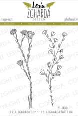 Lesia Zgharda Lesia Zgharda Design Stamp Set Wildflowers FL339