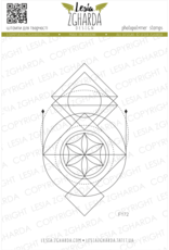 Lesia Zgharda Lesia Zgharda Design   Stamp Geometric ornament F172