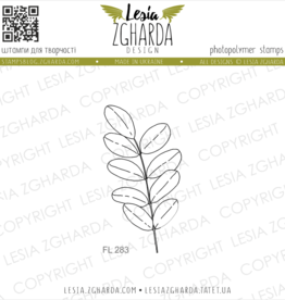 Lesia Zgharda Lesia Zgharda Design   Stamp  Acacia leaf FL283