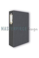 Masterpiece Design Masterpiece Memory Planner album 4x8 - Dark Grey 6-rings MP202036 Linen