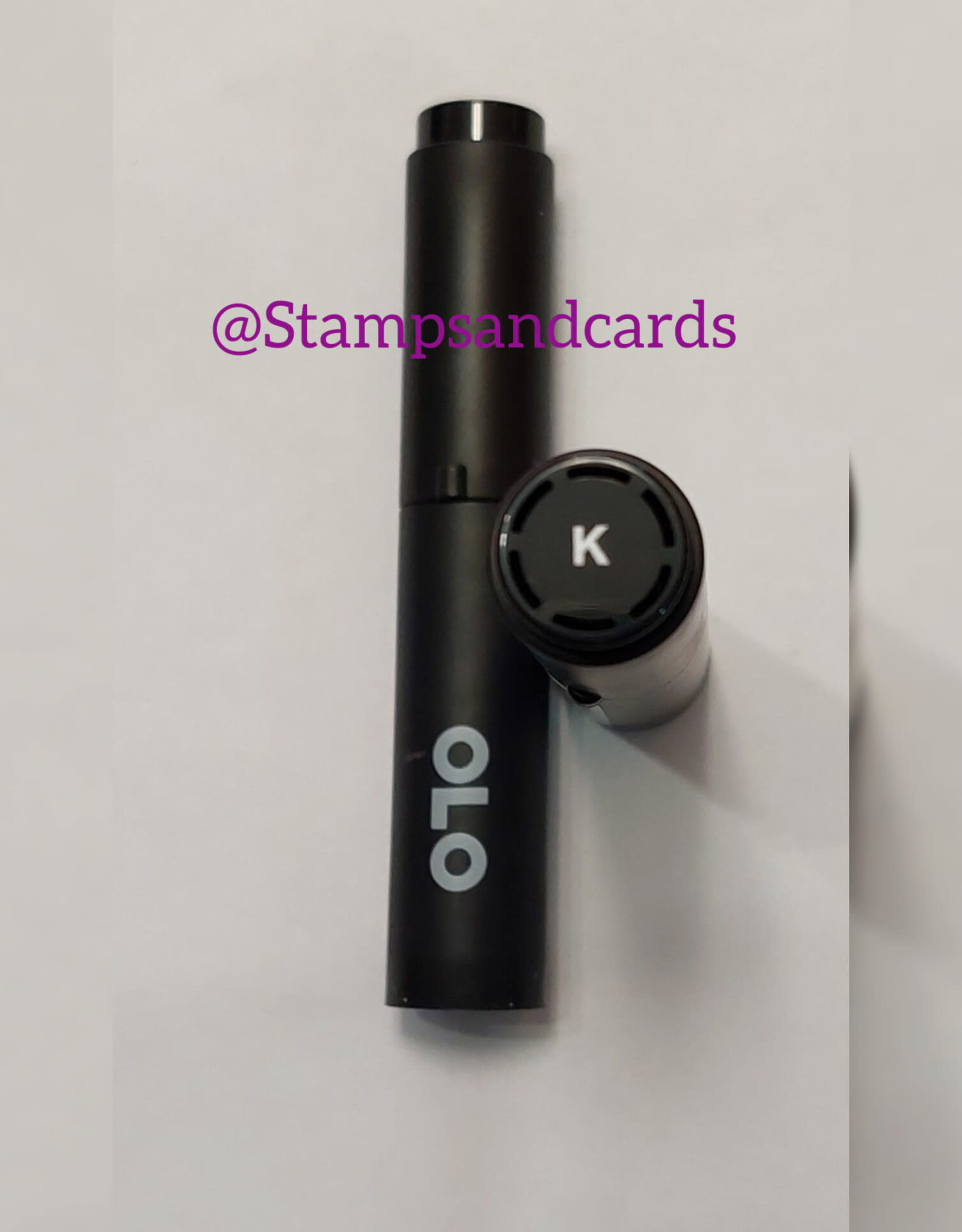 OLO OLO Brush marker Pure Black  K