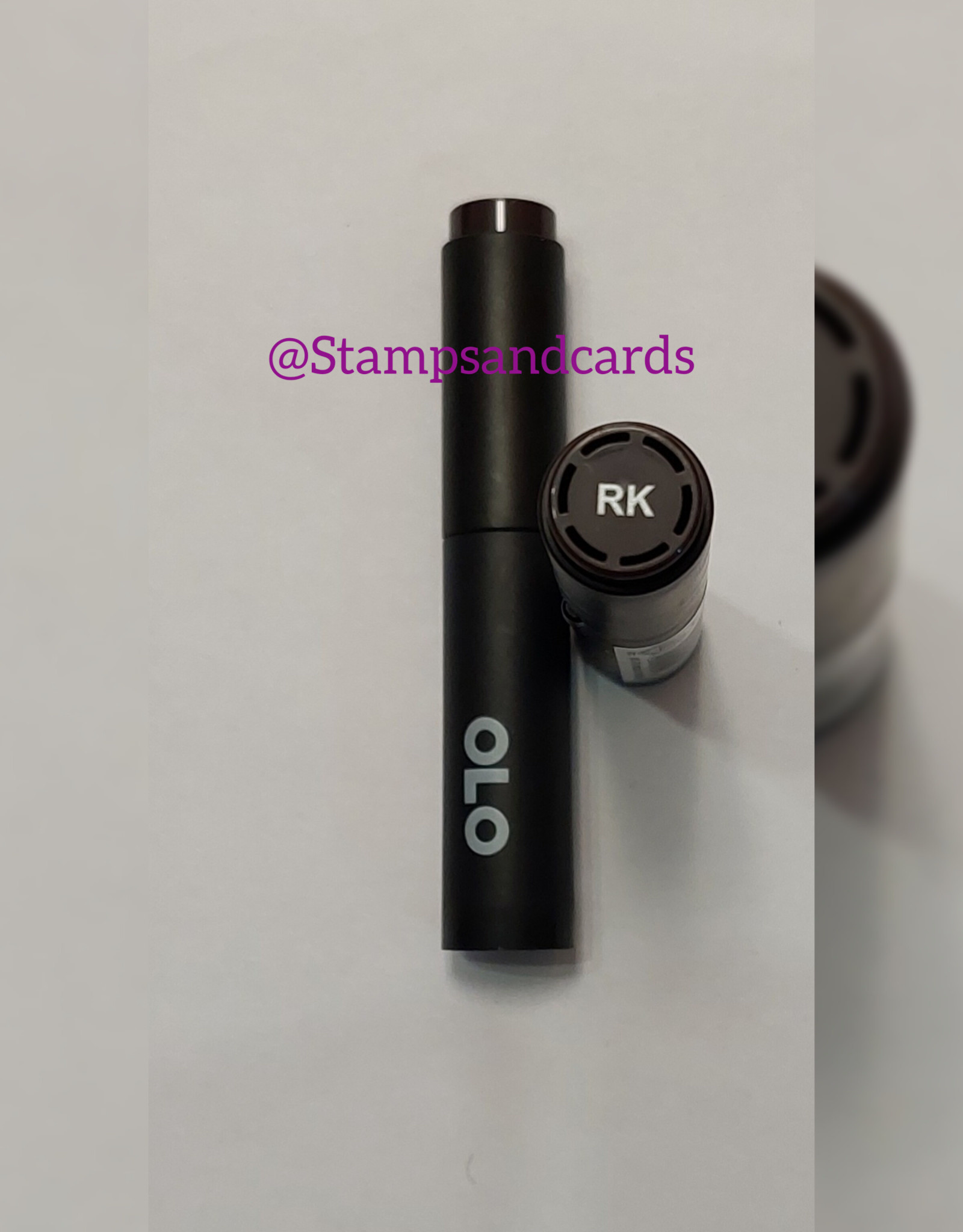 OLO OLO Brush marker Red Black RK