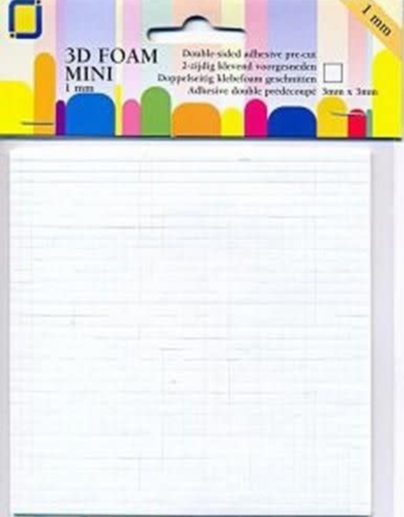 JeJe JeJe Foam dots mini 1 X 3 x 3 mm