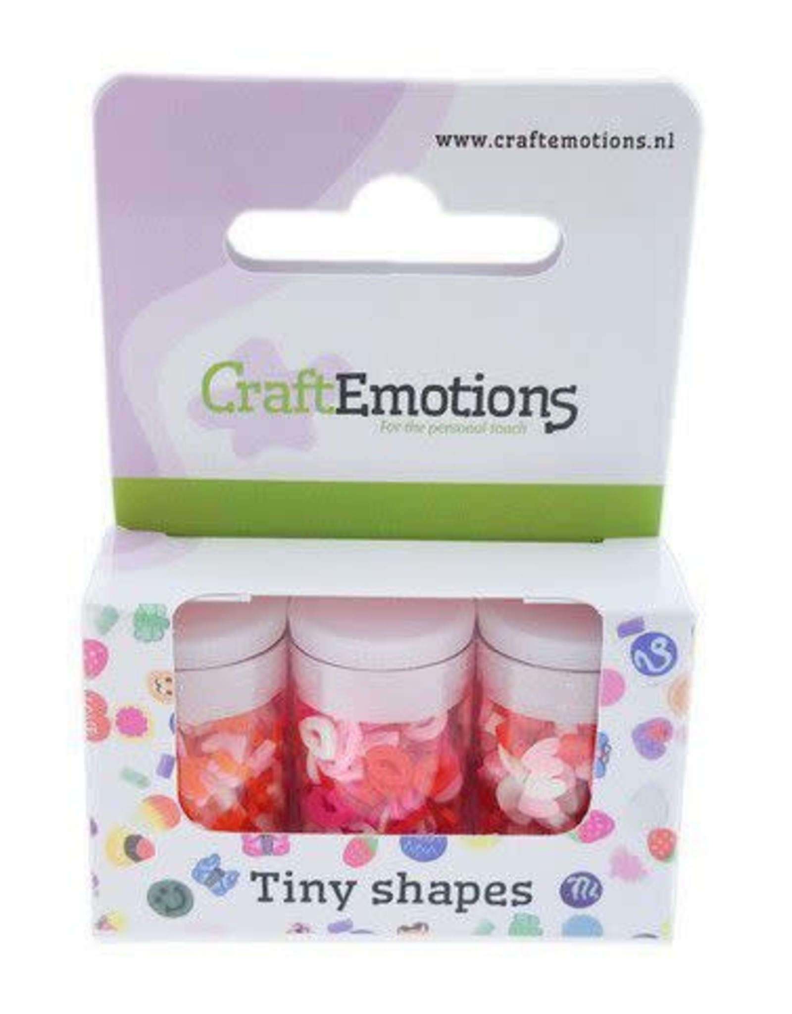 craftemotions CraftEmotions Tiny Shapes - 3 tubes - Love