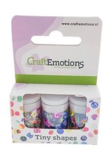 craftemotions CraftEmotions Tiny Shapes - 3 tubes - various shapes 2