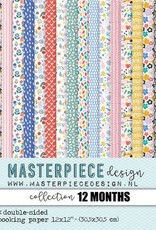 Masterpiece Design Masterpiece Papiercollectie 12 months 12x12 10vl MP202104