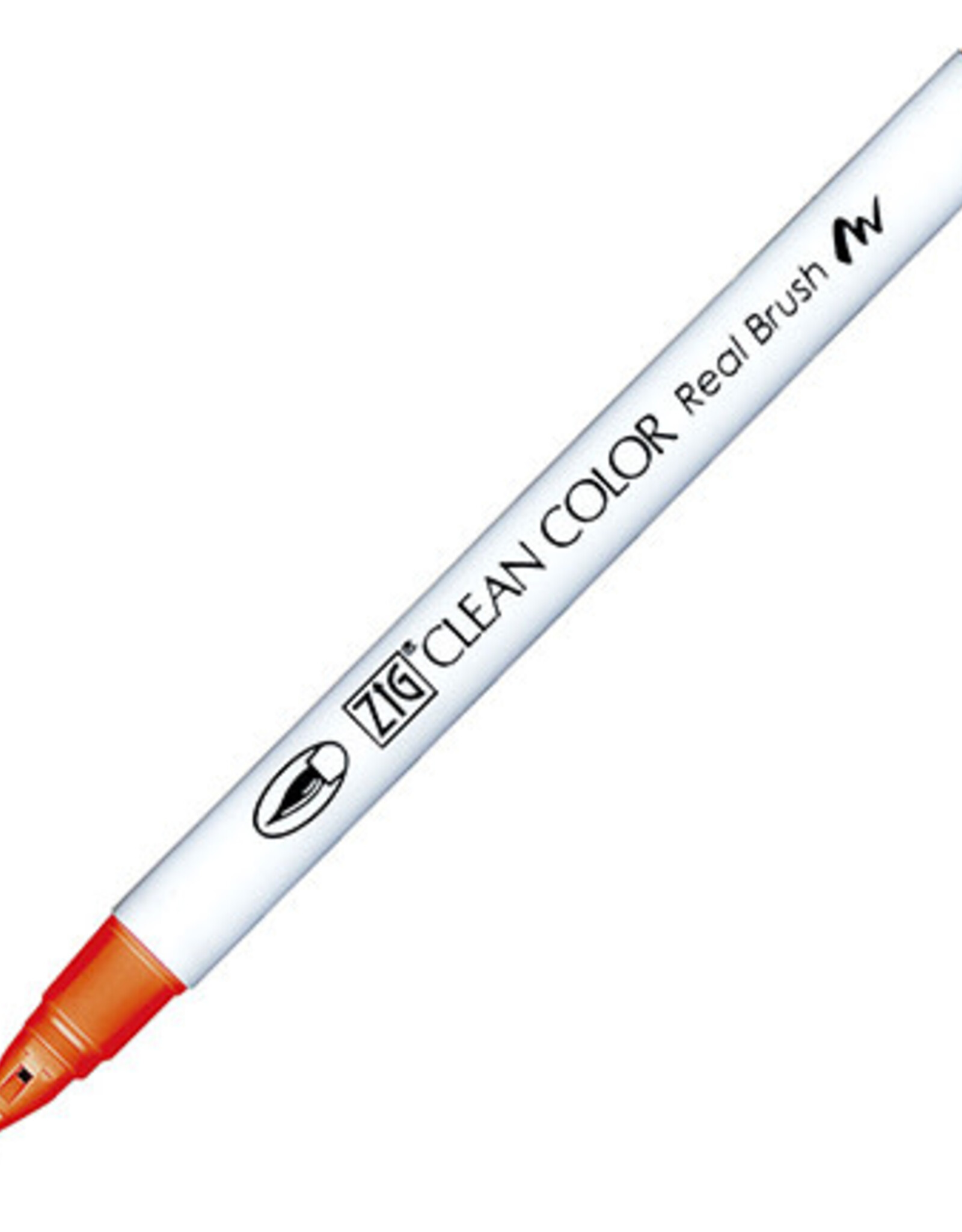 Zig Zig Clean Color real Brush  Vermillion  704