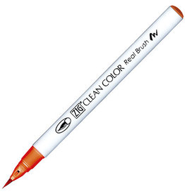 Kuretake Zig Clean Color real Brush  Vermillion  704