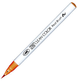 Kuretake Zig Clean Color real Brush Cadmium Orange   703