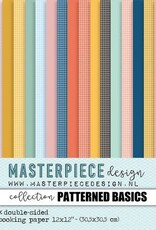 Masterpiece Design Masterpiece Papiercollectie Cardstock Basics 24/7 12x12 10vl MP202121