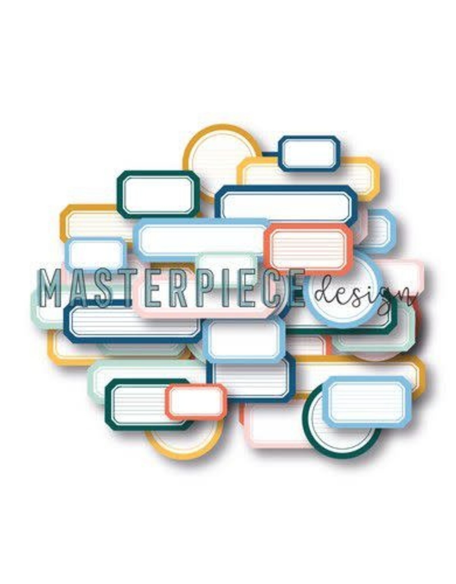 Masterpiece Design Masterpiece Die-cuts 24/7 label mix MP202125