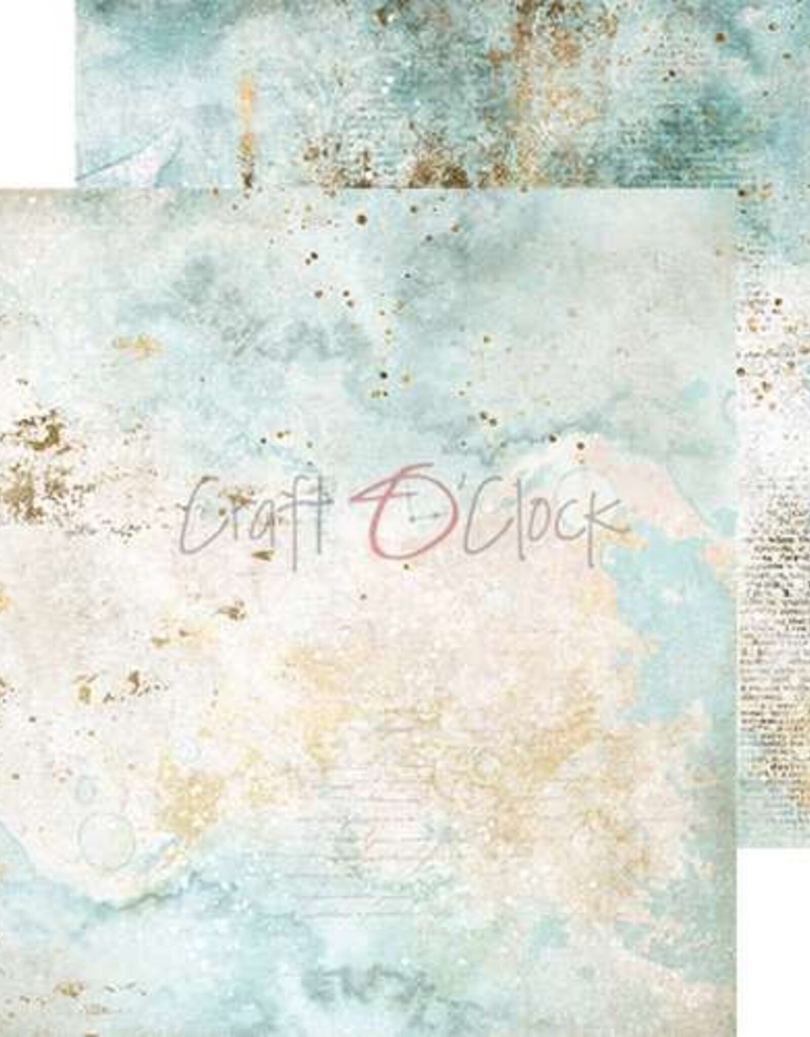 Craft O'Clock Craft O' Clock - Touch of Nostalgia - Basic Paper Set 20.3x20.3 cm