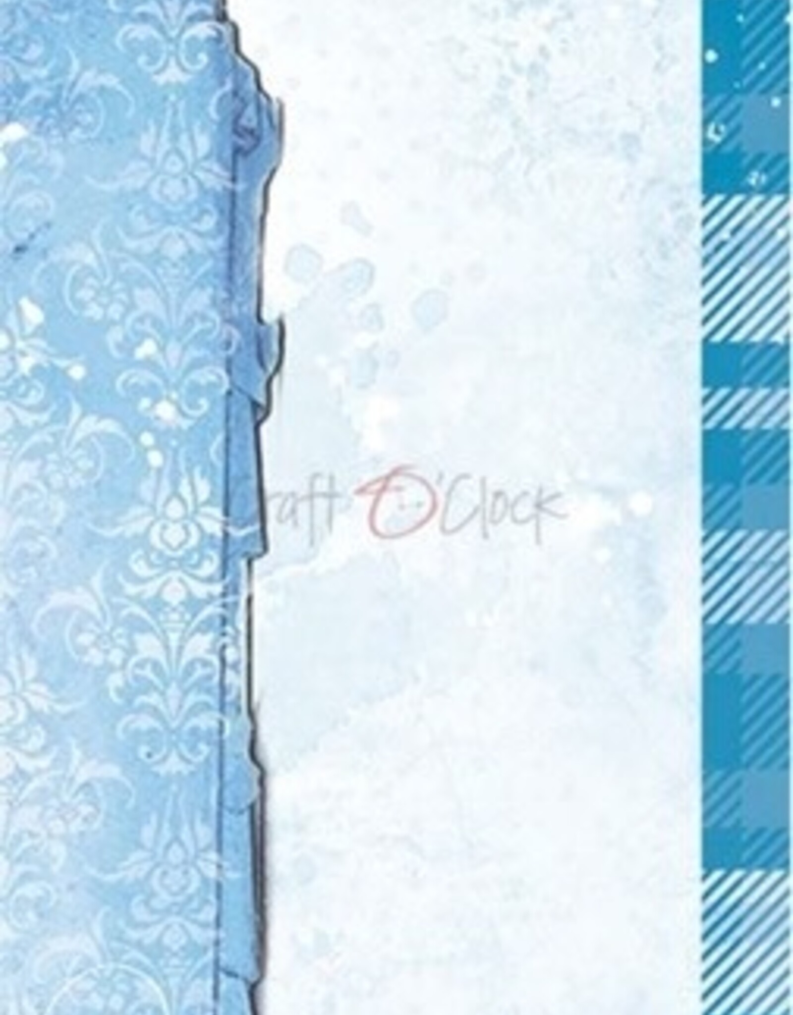 Craft O'Clock PREORDER  Craft O' Clock - Oh, Boy! - Paperpad 15.75 x 30.5 cm