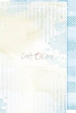 Craft O'Clock Craft O' Clock - Oh, Boy! - Basic Paperpad 15.75 x 30.5 cm