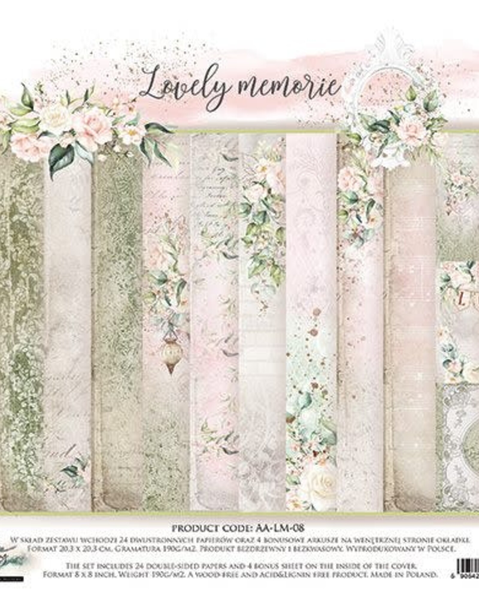 Art Alchemy PREORDER  Art Alchemy - Lovely Memories - 8x8 Inch Paper Collection Set