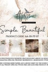 Art Alchemy PREORDER  Art Alchemy - Simple Beautyful - 12x12 Inch Paper Collection Set