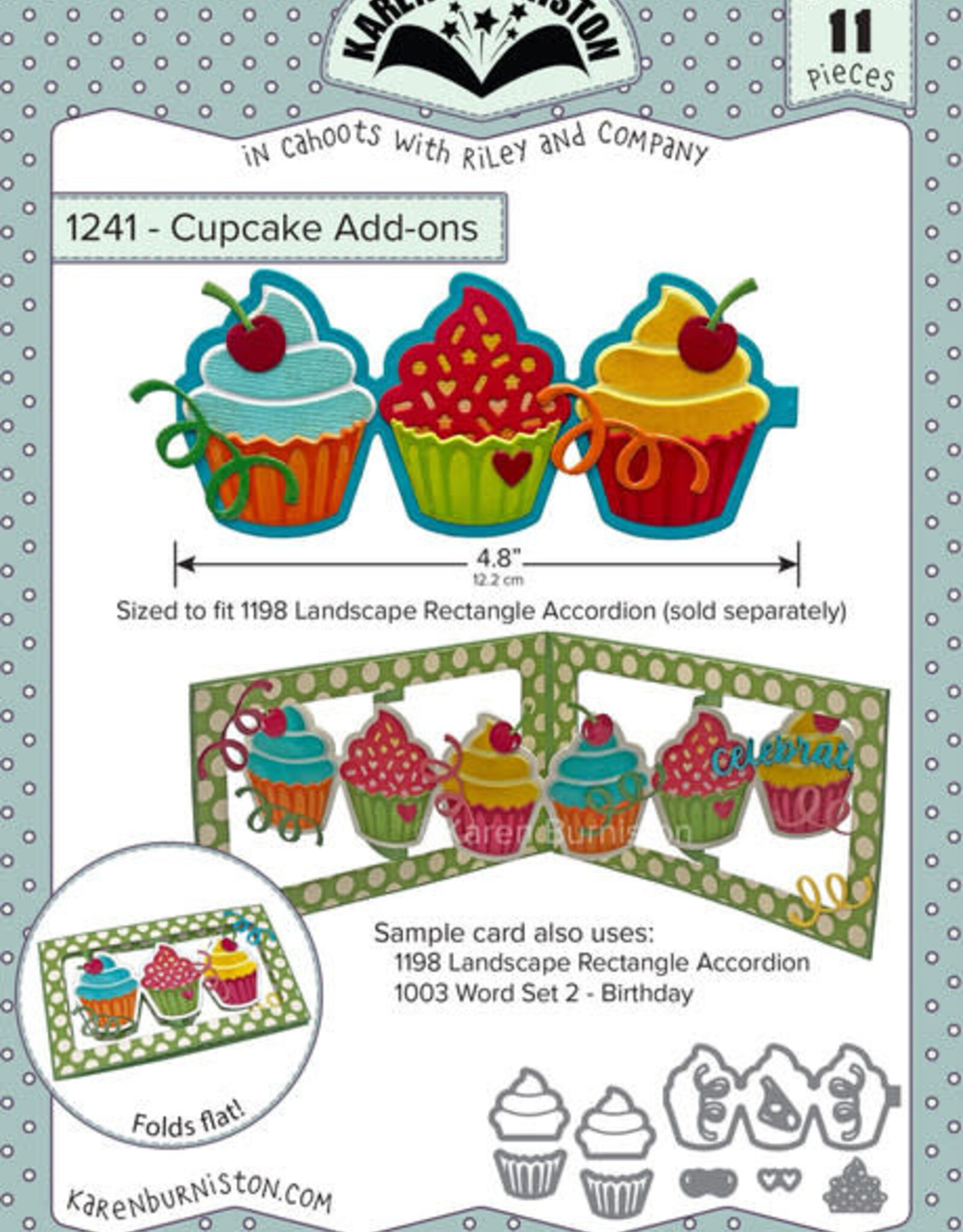 Karen Burniston Karen Burniston Cupcake add ons  1241