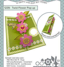 Karen Burniston Karen Burniston Twist flower pop up 1239