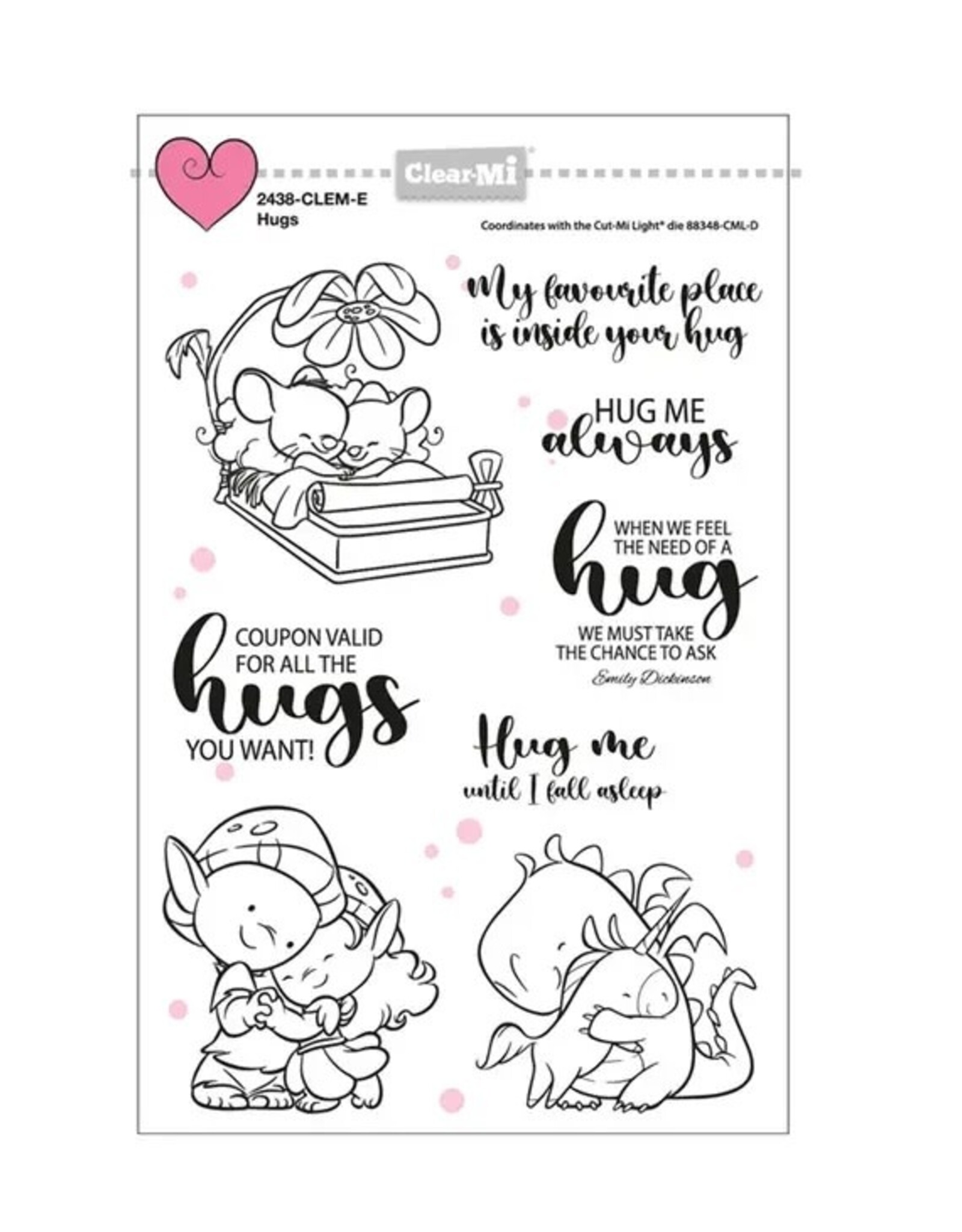 Impronte D'Autore Impronte D'autore Hugs Clearstamps