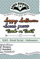 Karen Burniston Karen Burniston  small script Halloween  1243